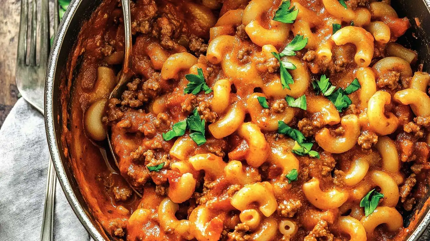 Homemade Beefaroni Recipe – A Classic Comfort Dish